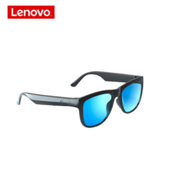 Lenovo-auriculares inalámbricos con Bluetooth 5,0, gafas de sol con música inteligente y micrófono, calidad de sonido HIFI